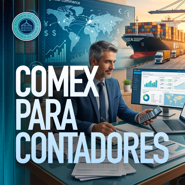Capa do curso Comex para Contadores